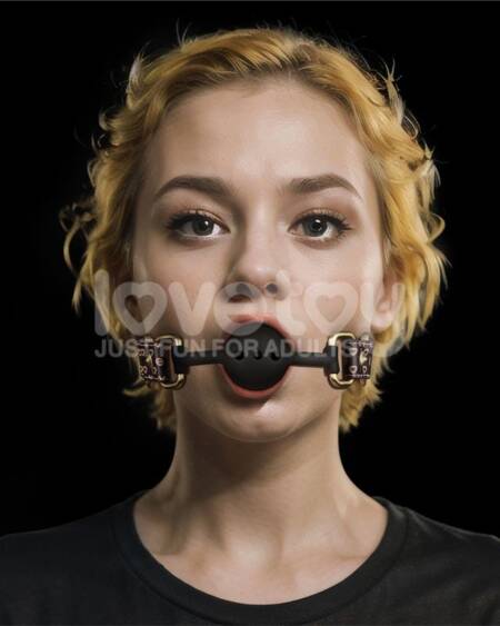 Rebellion Reign Mordaza de Bola de Silicona Transpirable