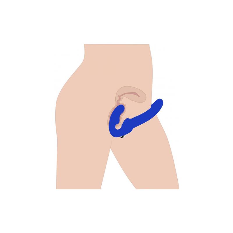 Revolver II Vibrador Doble Azul - Imagen 3