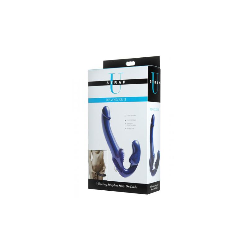Revolver II Vibrador Doble Azul - Imagen 5
