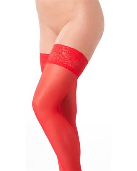 Medias Color Rojo Talla Única