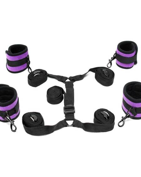 Correas de Restricción para la Cama  Púrpura