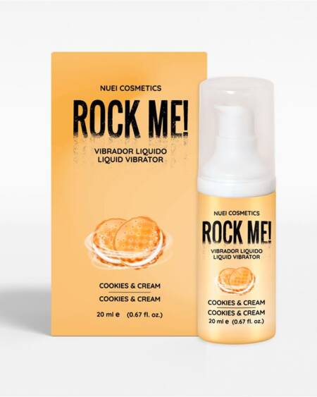 Rock Me! Vibrador Liquido Cookies and Cream 20 ml