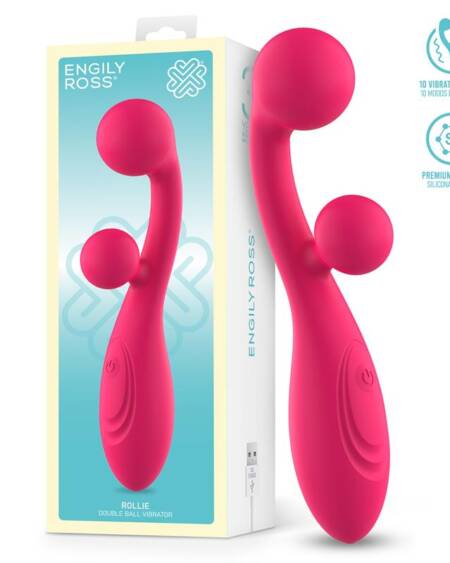 Rollie Vibrador con Doble Bola Estimuladora