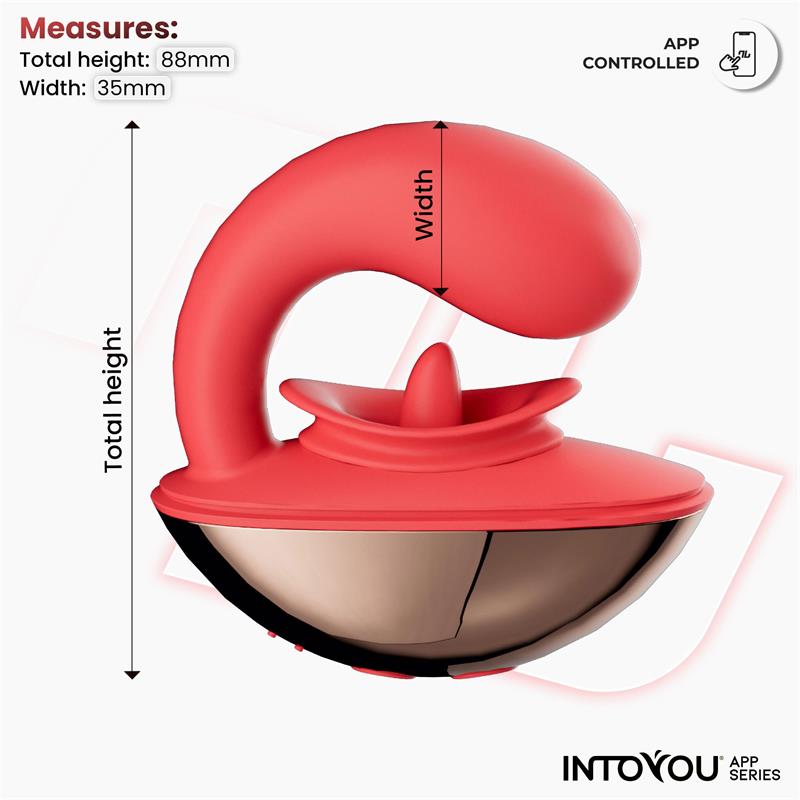 Rondy Estimulador con Vibración y Lengua con App - Imagen 9