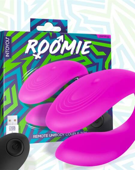 Roomie Vibrador para Parejas Silicona Líquida Unibody Control Remoto USB