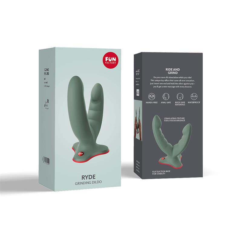 Ryde Dildo de Frotación Wild Olive - Imagen 10