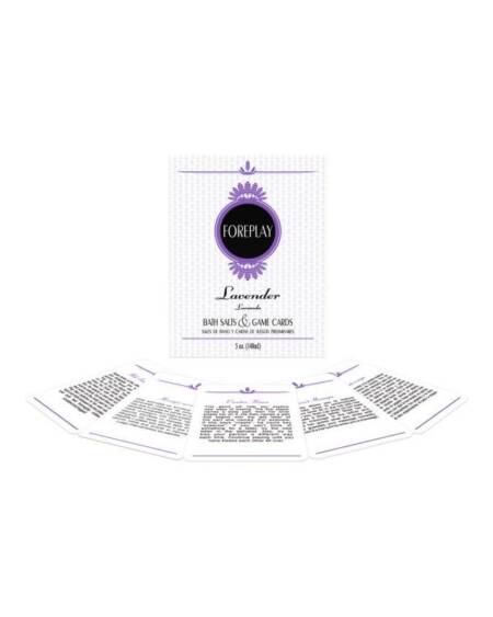 Sales de Baño y Cartas Impermeables Foreplay Bath Set (EN ES)
