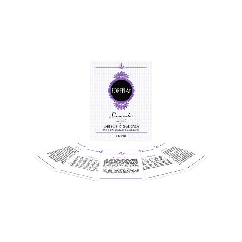 Sales de Baño y Cartas Impermeables Foreplay Bath Set (EN ES)