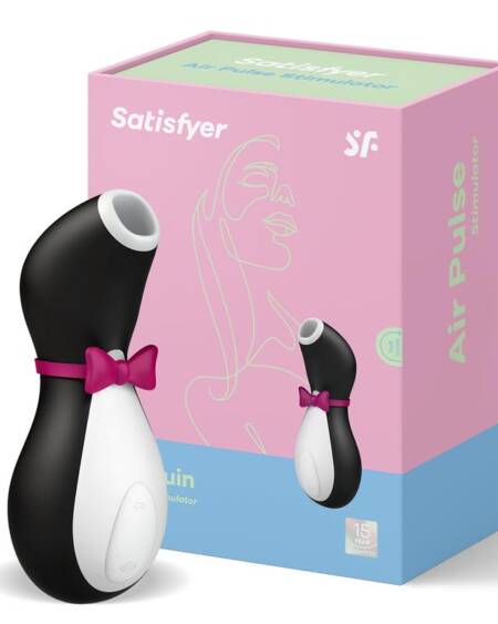 Satisfyer Succionador de Clítoris Pro Penguin Next Gen Nego, Blanco