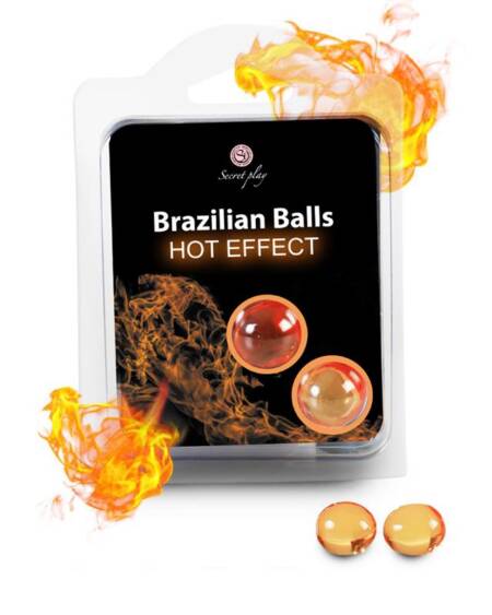 Secret Play Set 2 Brazilian Balls Efecto Calor