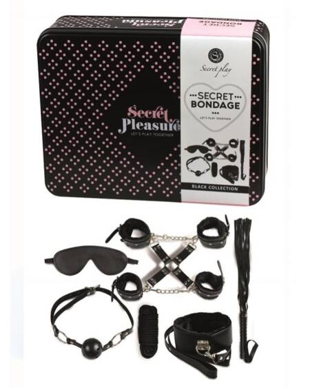Secret Play Set 8 Piezas Negro