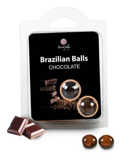 Set 2 Brazilian Balls Aroma a Chocolate