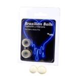 Set 2 Brazilian Balls Excitante Efecto Vibrante y Frío