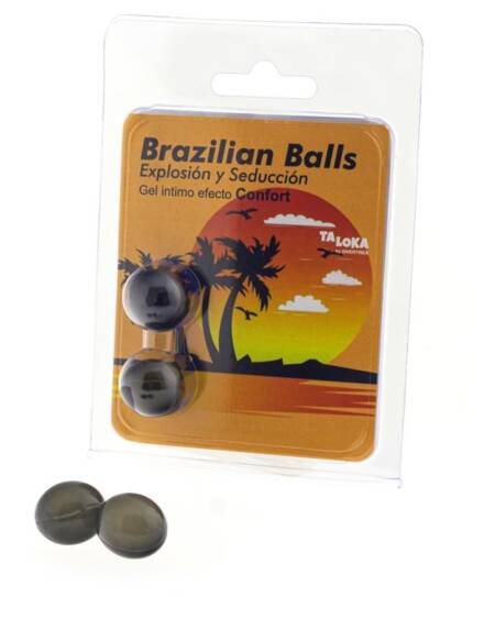 Set 2 Brazilian Balls Gel Excitante Efecto Confort