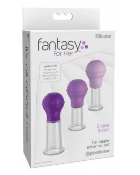 Set 3 Bombas para Pezones
