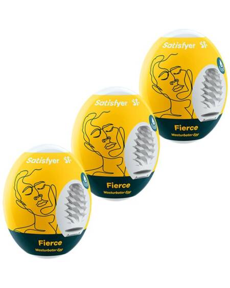 Set 3 Huevos Masturbadores Modelo Fierce