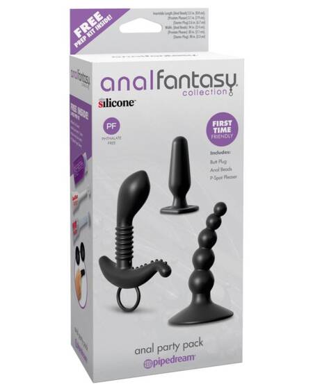 Set 3 pc Fiesta Anal Negro