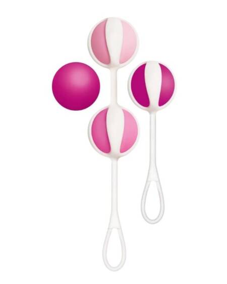 Set 4 Bolas Geisha Balls Mini Raspberry