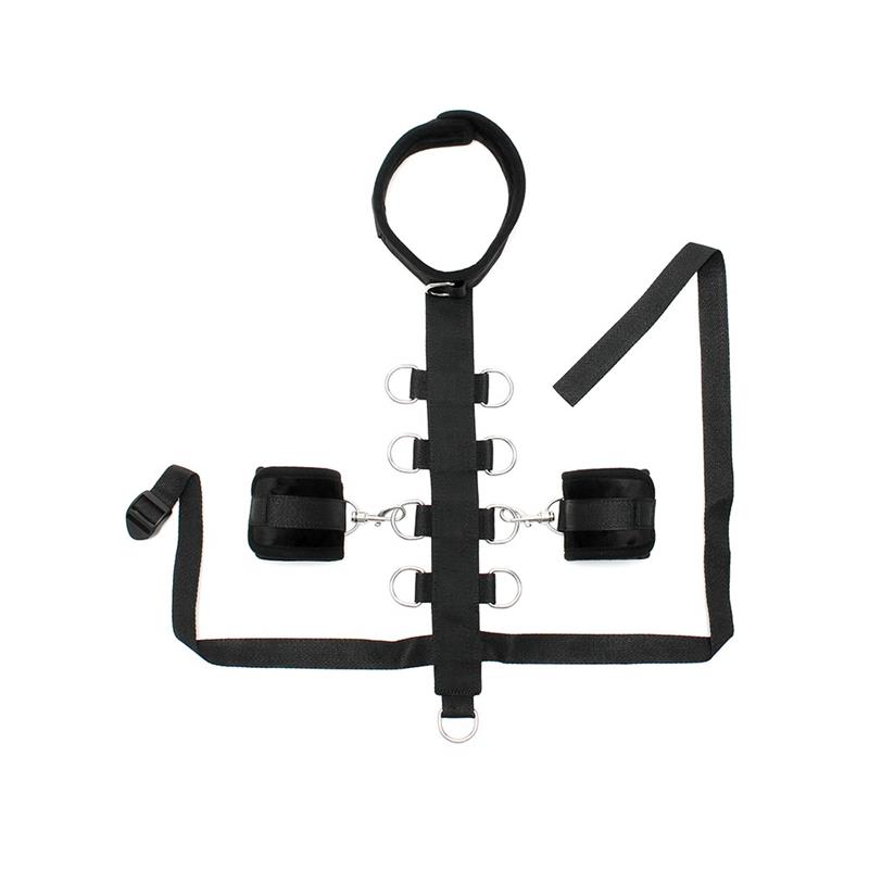 Set Collar con Esposas Negro - Imagen 3