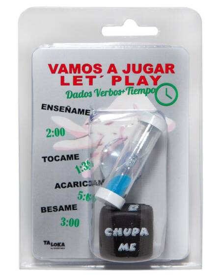 Set Dado de Acciones y Reloj de Arena