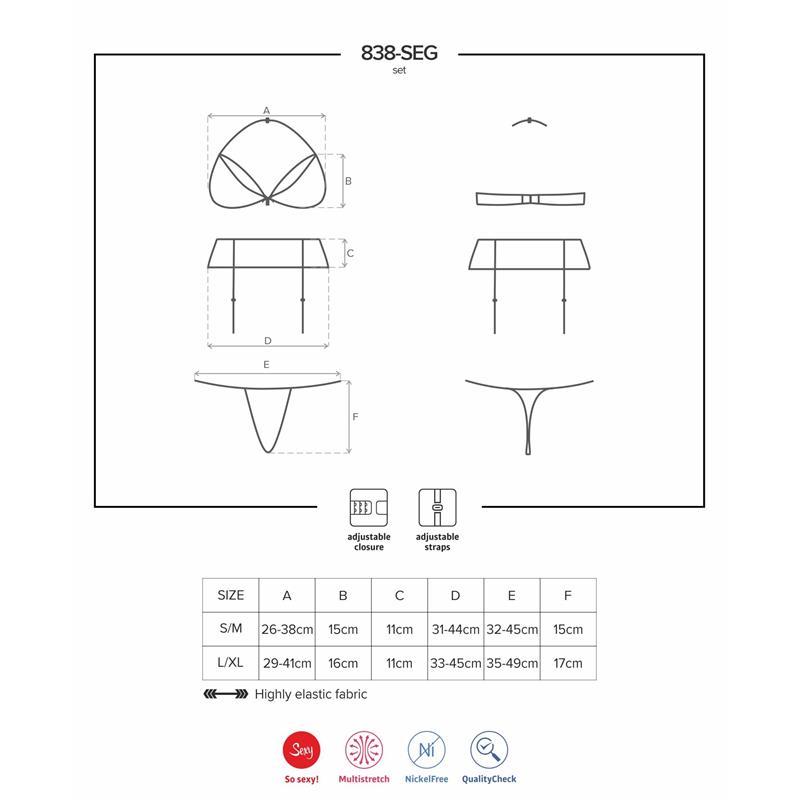 Set de 3 Piezas 838-SEG-3 - Imagen 3