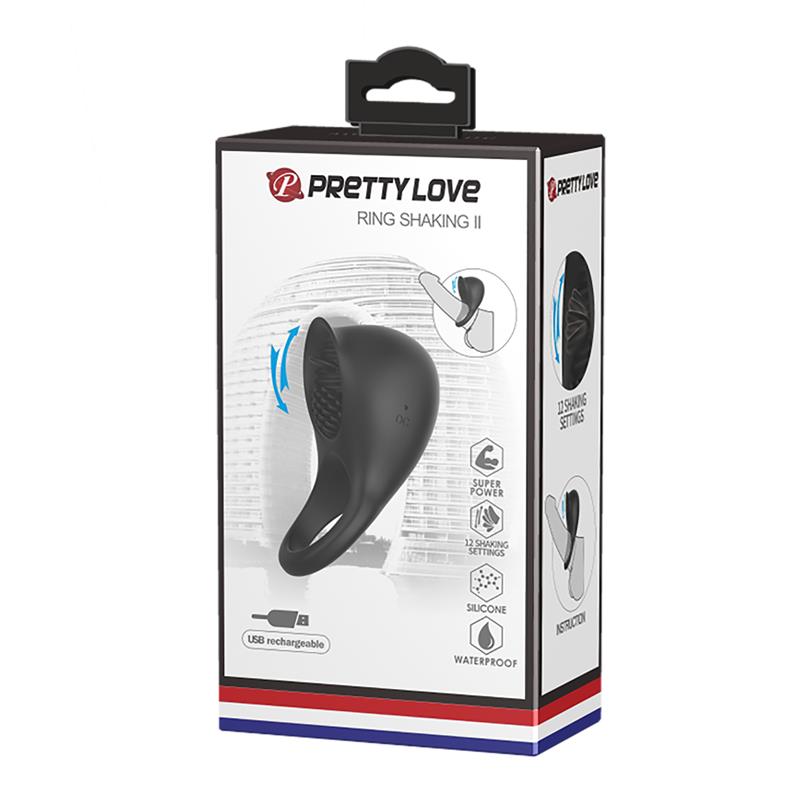 Shaking II Anillo para el Pene con Lengua - Imagen 9