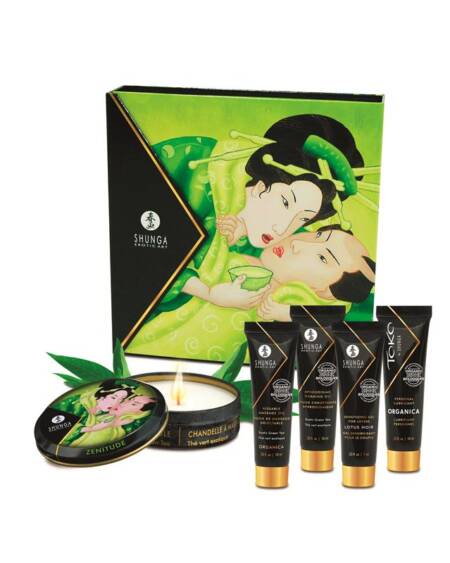 Shunga Kit Secretos de una Geisha Té Verde