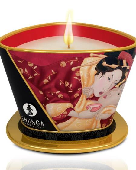 Shunga Vela de Masaje Romance Vine