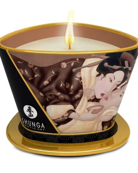 Shunga Vela Masaje Chocolate