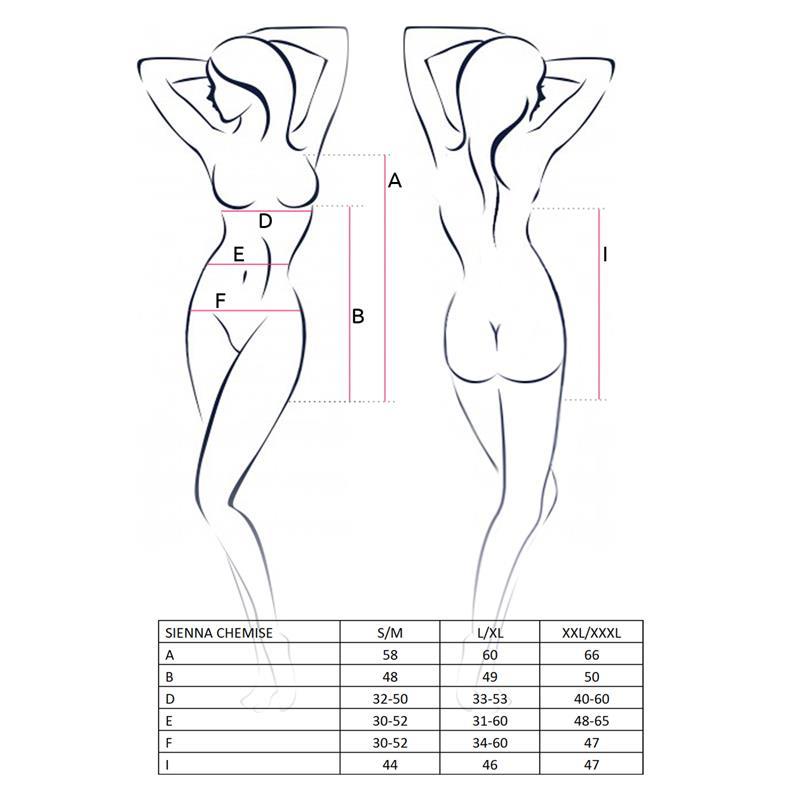 Sienna Chemise Talla XXL/XXXL - Imagen 3