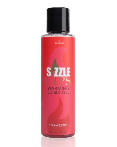Sizzle Lips Gel Besable Efecto Calor Sabor Fresa 125 ml