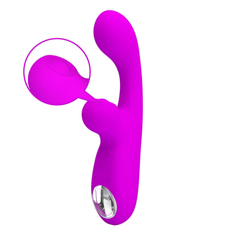 Skylar Conejito Vibrador y Thumping Fucsia - Imagen 3