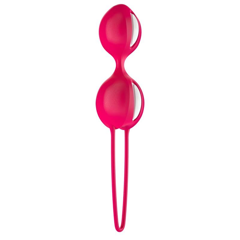 Smartballs duo Bolas Kegel White/India Red - Imagen 2