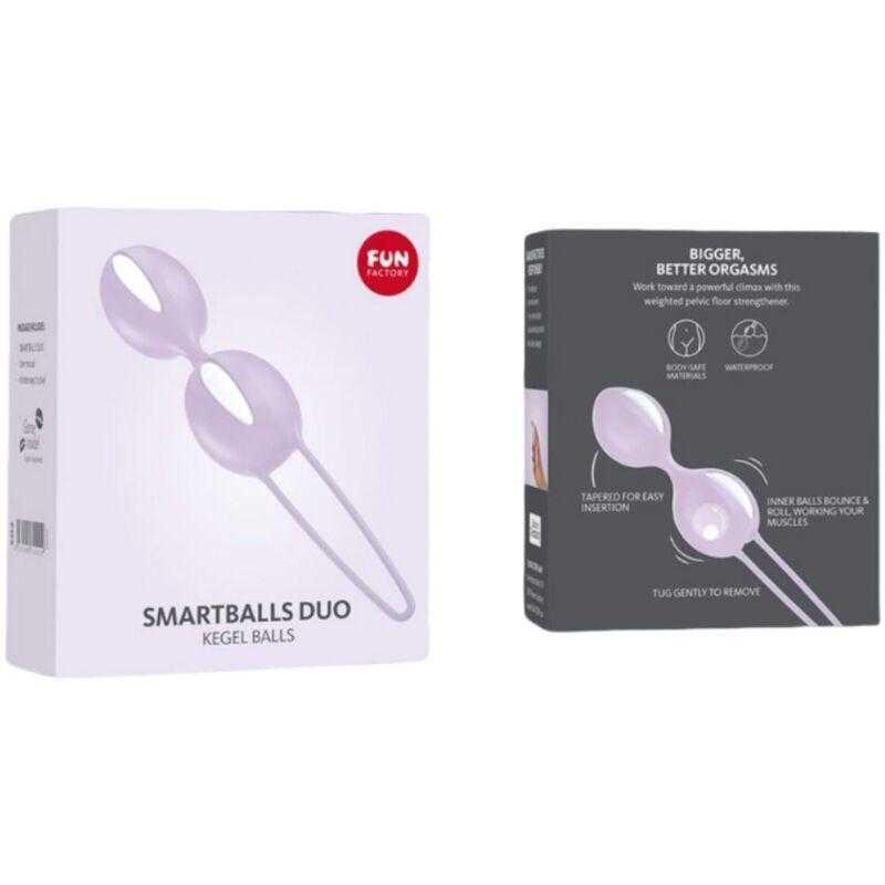 Smartballs duo Bolas Kegel White/Pastel Lilac - Imagen 4