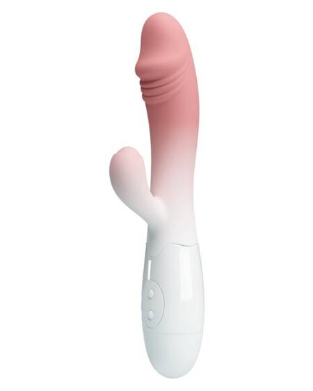 Snappy Vibrador Blanco y Rosa