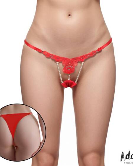 Sophie Tanga de Encaje con Brillantes