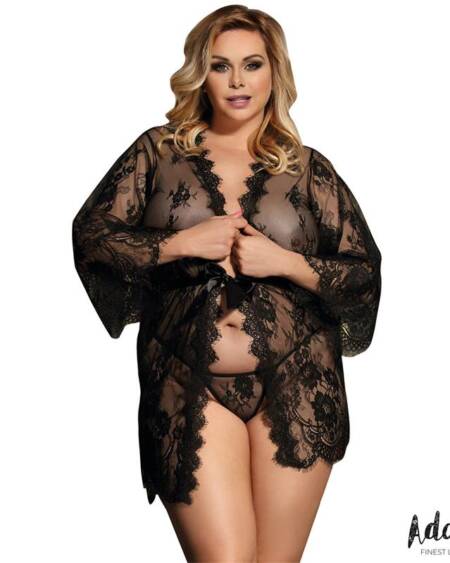 Sora Peignoir de Manga Larga Talla 44-46