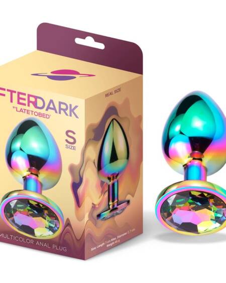 Space Journey Plug Anal Multicolor y Joya Talla S