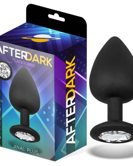 Sparkly Plug Anal Silicona Talla M 8 cm x 3.5 cm