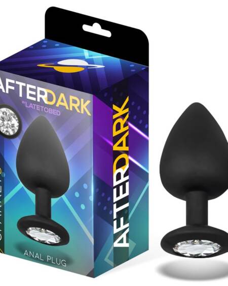 Sparkly Plug Anal Silicona Talla S 7.5 cm x 2.6 cm