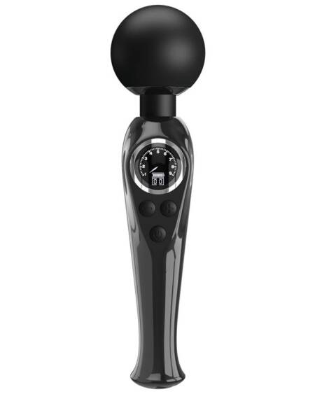 Stavros the Great Masajeador con Pantalla Digital Negro