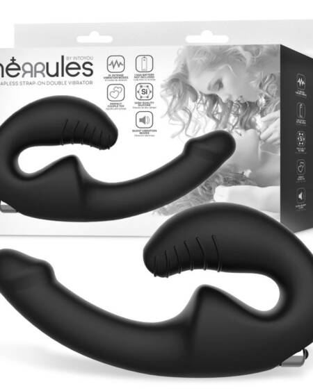 Strap-on Vibrador Doble sin Arnés
