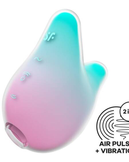 Succionador de Clítoris Mermaid Vibes Menta y Rosa