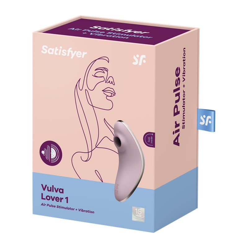 Succionador de Clítoris y Vibración Vulva Lover 1 Violeta - Imagen 8