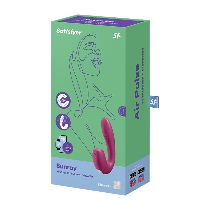 Sunray Berry Succionador y Vibrador 2 en 1 Súper Flexible USB - Imagen 6