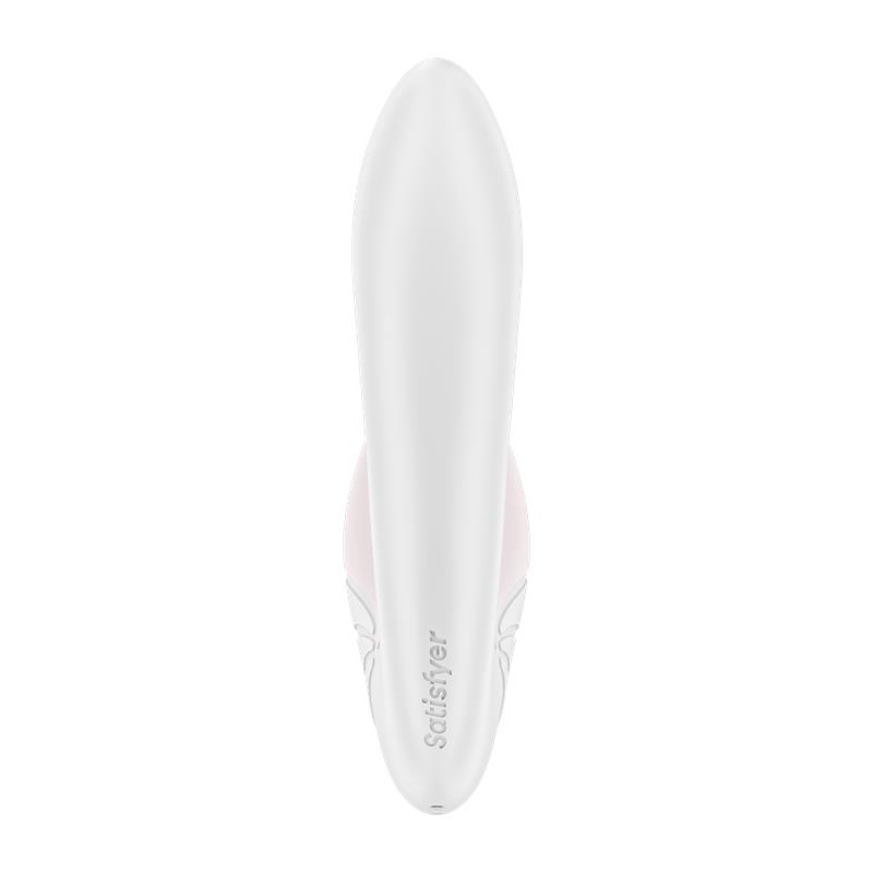 Supernova Succionador y Vibrador Súper Flexible USB Blanco - Imagen 4
