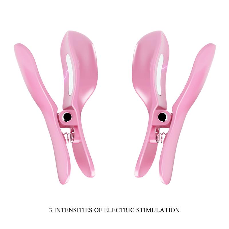 Surprise Box Huevo Vibrador y Pinzas para Pezones con Electro Estimulación Rosa - Imagen 2