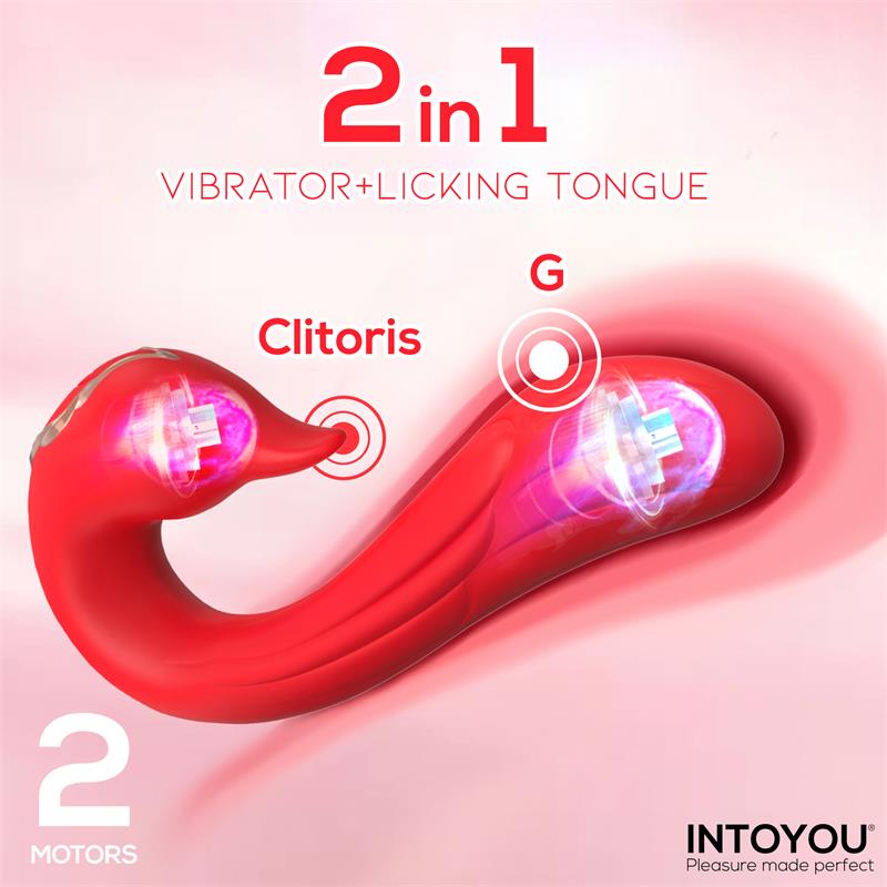 Swana Vibrador con Lengua y Ángulo Ajustable - Imagen 5
