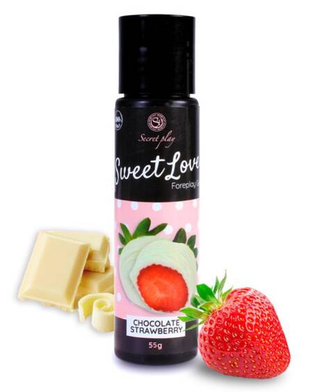 Sweet Love Lubricante Fresa & Chocolate Blanco 60 ml