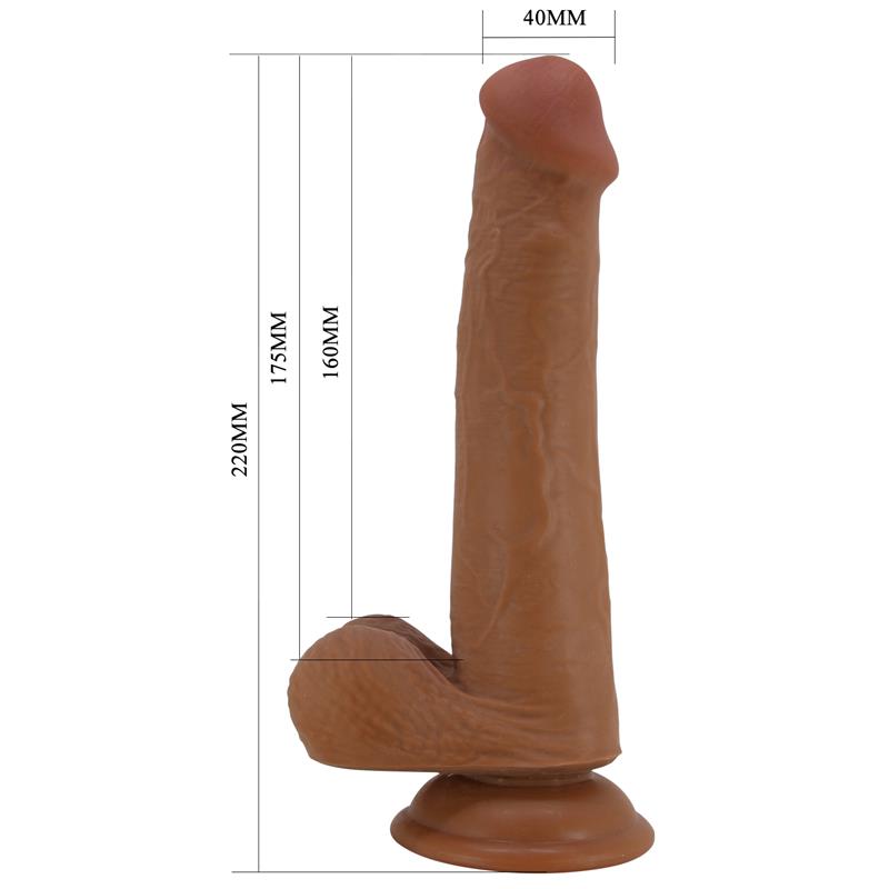 Tallen Dildo con Piel Deslizante-Retractil 22 cm - Imagen 8